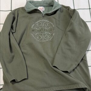 Vintage Green Athletique Pullover